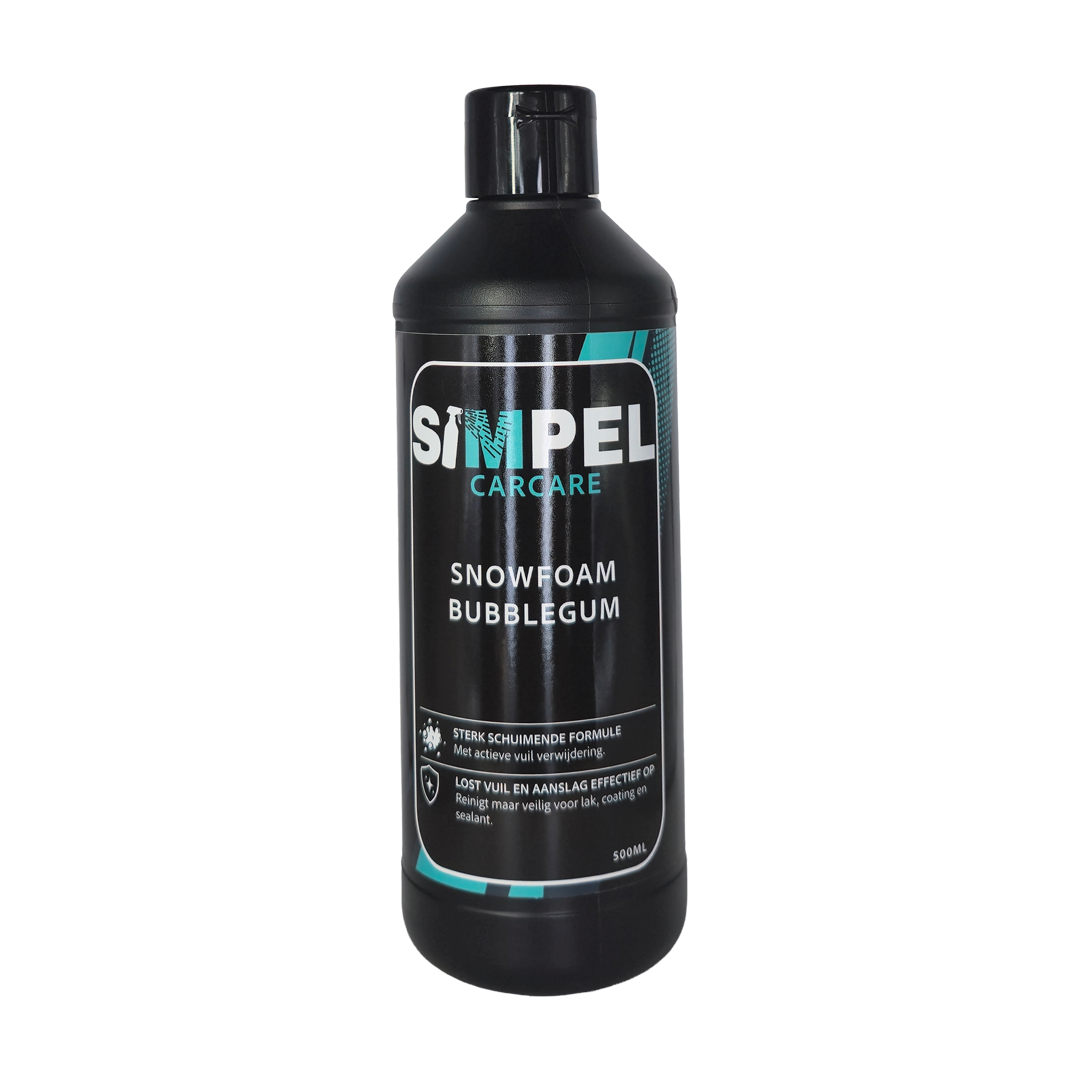Simpel Snowfoam Bubble gum snow foam voorwas auto